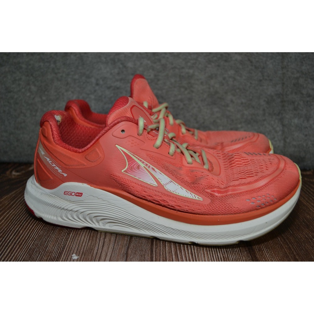 Altra Paradigm 6 Running Shoes‎ Womens 10 Coral GuideRail Walking Gym Sneaker